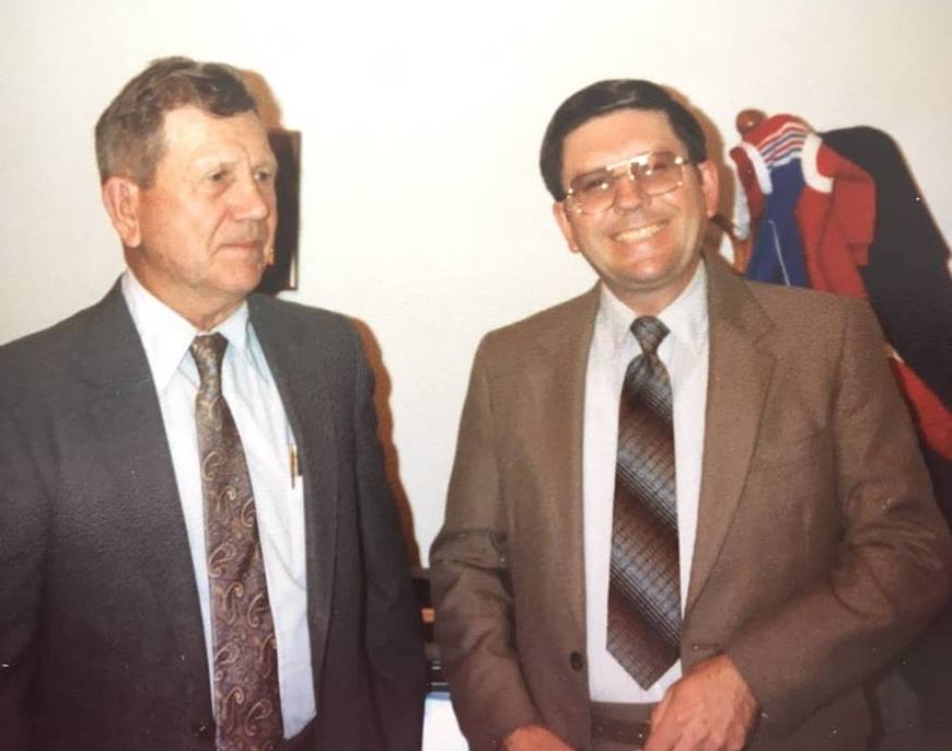 grandpa mitchell and uncle larry